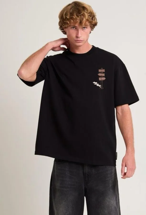 Sixside Burger tee, front